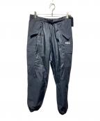 NIKE×sacaiナイキ×サカイ）の古着「AS U NRG Pant ロゴプリントナイロンカーゴパンツ」｜ブラック