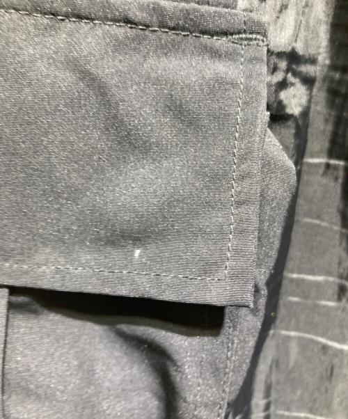 NIKE（ナイキ）NIKE (ナイキ) sacai (サカイ) AS U NRG Pant ロゴプリントナイロンカーゴパンツ ブラック サイズ:Ｌの古着・服飾アイテム
