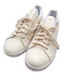 adidas（アディダス）の古着「STAN SMITH コアホワイト/フットウェアホワイト」｜アイボリー