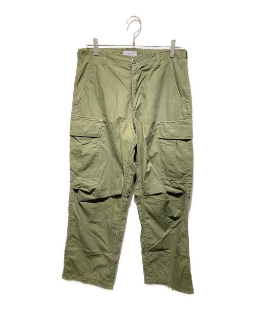 ordinary fits（オーディナリーフィッツ）Ordinary fits (オーディナリーフィッツ) カーゴパンツ カーキ サイズ:3の古着・服飾アイテム