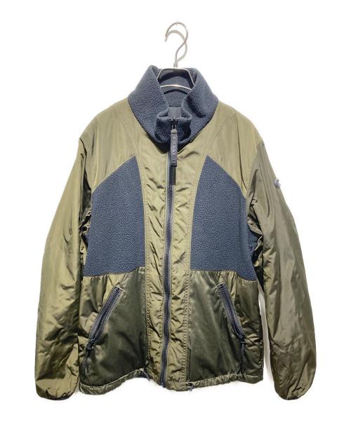 COACH（コーチ）COACH (コーチ) リバーシブル ナイロン フリース ジャケット ブラック×カーキ サイズ:不明の古着・服飾アイテム