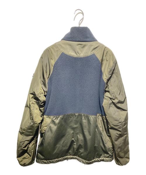COACH（コーチ）COACH (コーチ) リバーシブル ナイロン フリース ジャケット ブラック×カーキ サイズ:不明の古着・服飾アイテム