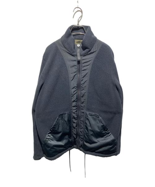COACH（コーチ）COACH (コーチ) リバーシブル ナイロン フリース ジャケット ブラック×カーキ サイズ:不明の古着・服飾アイテム