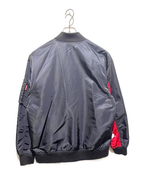 LEVI'S（リーバイス）LEVI'S (リーバイス) Oversized Reversible Bomber Jacket ブラック サイズ:Ｍの古着・服飾アイテム