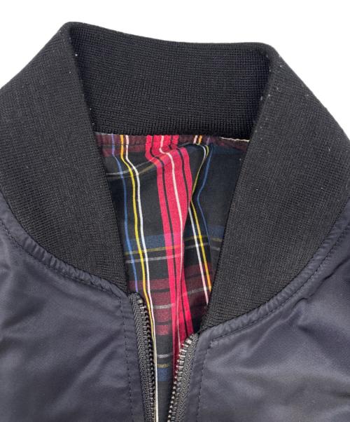 LEVI'S（リーバイス）LEVI'S (リーバイス) Oversized Reversible Bomber Jacket ブラック サイズ:Ｍの古着・服飾アイテム