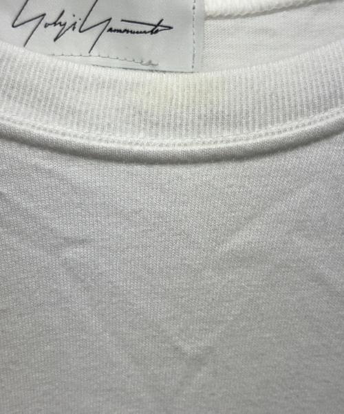 YOHJI YAMAMOTO（ヨウジヤマモト）YOHJI YAMAMOTO (ヨウジヤマモト) 半袖カットソー ホワイト サイズ:2の古着・服飾アイテム