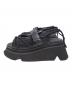 UN3D. (アンスリード) WAVE CODE VOLUME SOLE SANDALS ブラック サイズ:不明：6000円