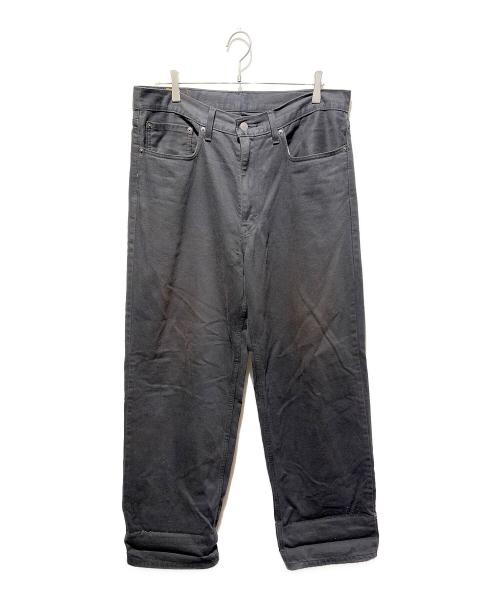 LEVI'S（リーバイス）LEVI'S (リーバイス) バギーデニムワイドパンツ ブラック サイズ:W34の古着・服飾アイテム