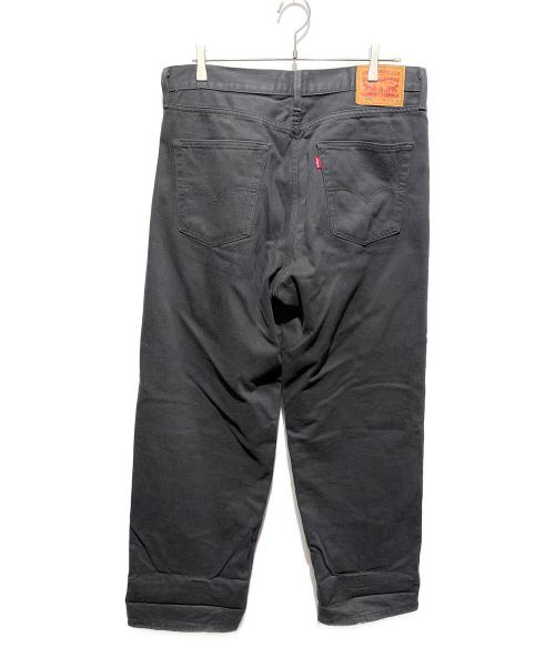 LEVI'S（リーバイス）LEVI'S (リーバイス) バギーデニムワイドパンツ ブラック サイズ:W34の古着・服飾アイテム