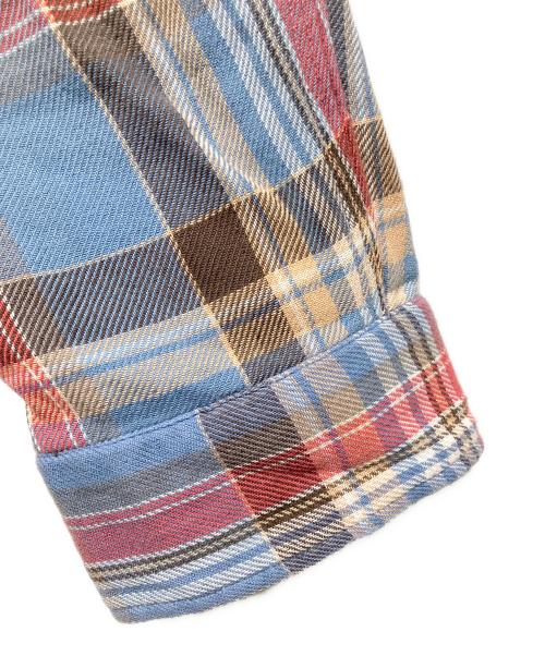 POLO RALPH LAUREN（ポロ・ラルフローレン）POLO RALPH LAUREN (ポロ・ラルフローレン) チェックシャツ ブルー サイズ:Ｍの古着・服飾アイテム