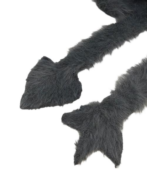 PHYS（フィジックス）PHYS (フィジックス) Devil's Worm mink fur jacquard hat ブラック サイズ:FREEの古着・服飾アイテム