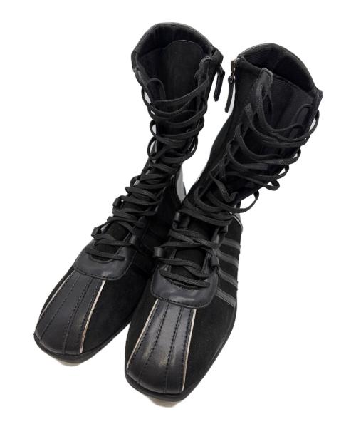 Rockfish Weatherwear（ロックフィッシュウェザーウェア）rockfish weatherwear (ロックフィッシュウェザーウェア) BLISS HIGH TOP SNEAKERS ブラック サイズ:UK5の古着・服飾アイテム