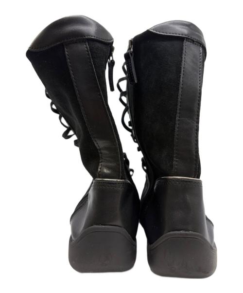 Rockfish Weatherwear（ロックフィッシュウェザーウェア）rockfish weatherwear (ロックフィッシュウェザーウェア) BLISS HIGH TOP SNEAKERS ブラック サイズ:UK5の古着・服飾アイテム