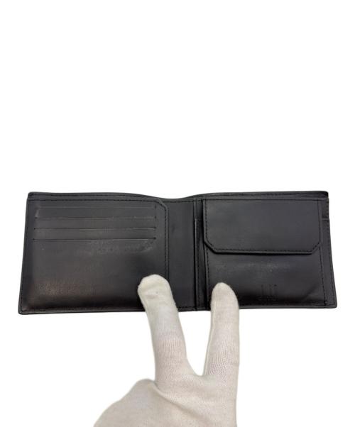 dunhill（ダンヒル）dunhill (ダンヒル) 2つ折り財布 ブラックの古着・服飾アイテム