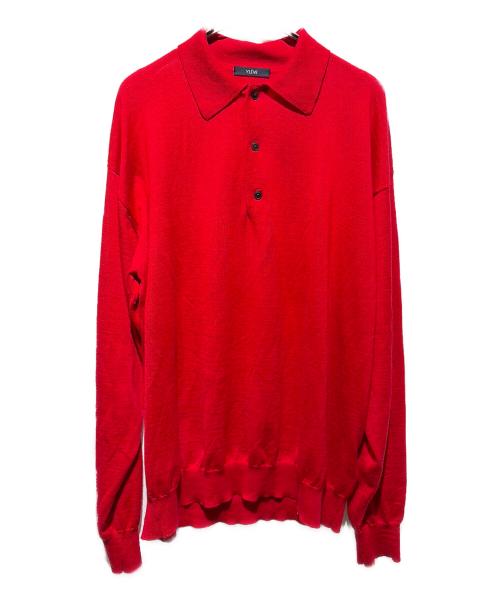YLEVE（イレーヴ）YLEVE (イレーヴ) ポロニット レッド サイズ:4の古着・服飾アイテム