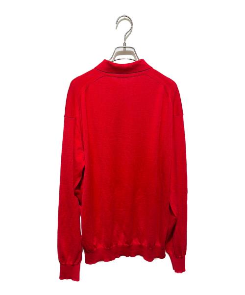 YLEVE（イレーヴ）YLEVE (イレーヴ) ポロニット レッド サイズ:4の古着・服飾アイテム