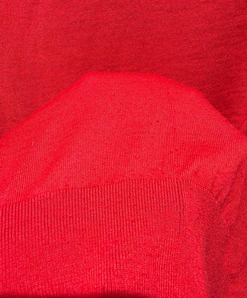YLEVE（イレーヴ）YLEVE (イレーヴ) ポロニット レッド サイズ:4の古着・服飾アイテム