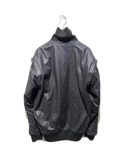 Aquascutum（アクアスキュータム）Aquascutum (アクアスキュータム) カシミヤ混リバーシブルジャケット ブラック サイズ:Ｌの古着・服飾アイテム