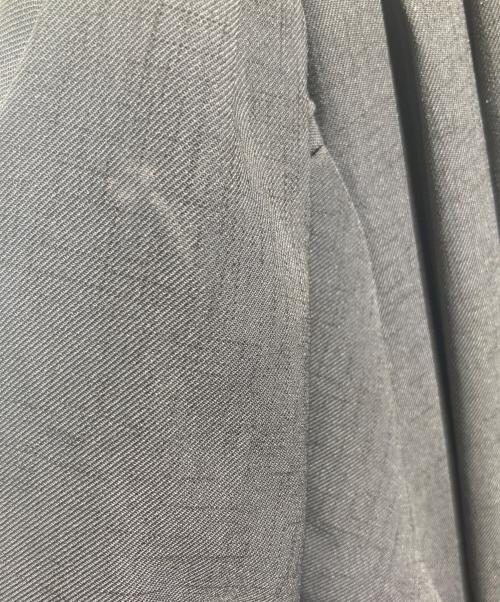 L'Or（ロル）L'Or (ロル) Tuck Drape Dress グレー サイズ:Sの古着・服飾アイテム