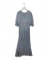 L'Or (ロル) Tuck Drape Dress グレー サイズ:S：4000円
