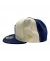 New Era (ニューエラ) Notre Dame Fighting Irish 59FIFTY Chrome White/Light Navy アイボリー×グリーン×ネイビー サイズ:7　1/2：7000円