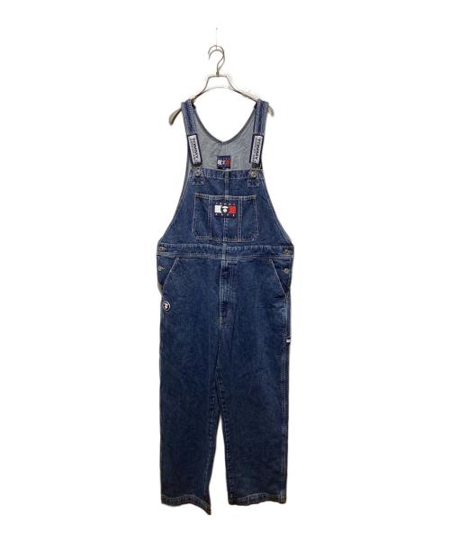 Aape BY A BATHING APE（エーエイプ バイ アベイシングエイプ）AAPE BY A BATHING APE TOMMY HILFIGER (トミーヒルフィンガー) コラボデニムオーバーオール/Dungaree Denim Overalls インディゴ サイズ:ＸＬの古着・服飾アイテム