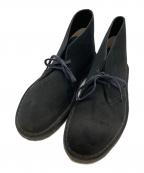 CLARKSクラークス）の古着「デザートブーツ」｜ブラック