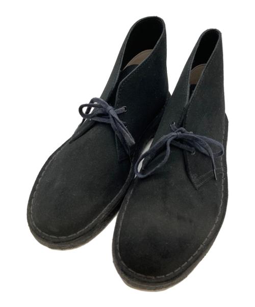 CLARKS（クラークス）CLARKS (クラークス) デザートブーツ ブラック サイズ:26cmの古着・服飾アイテム