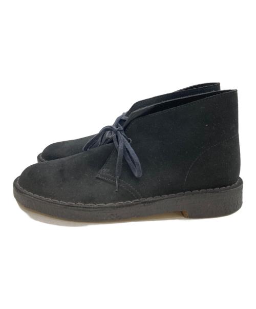 CLARKS（クラークス）CLARKS (クラークス) デザートブーツ ブラック サイズ:26cmの古着・服飾アイテム