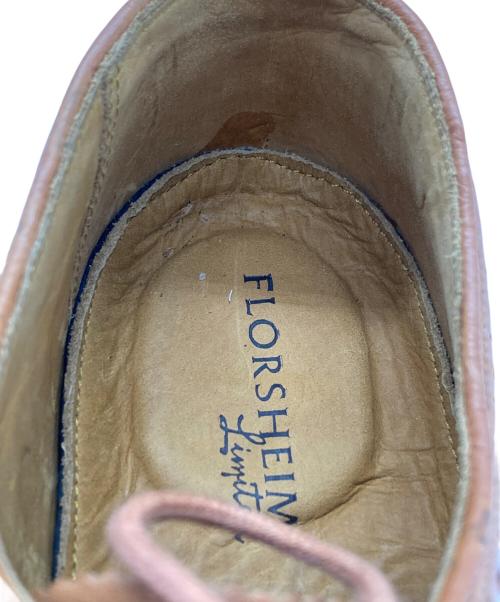 FLORSHEIM Limited（フローシャイム リミテッド）FLORSHEIM Limited (フローシャイム リミテッド) ウィングチップシューズ ブラウン サイズ:8Dの古着・服飾アイテム