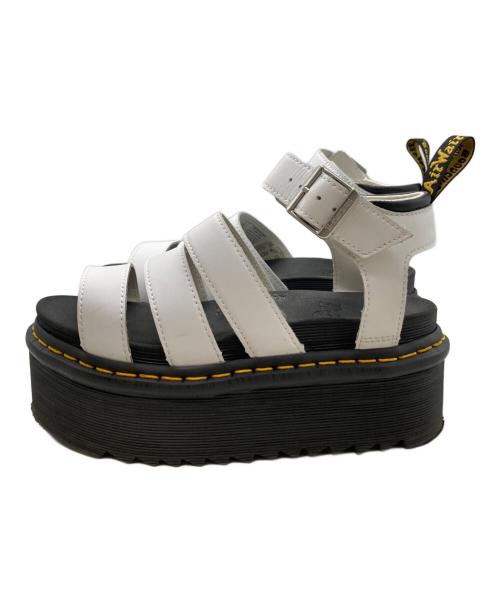 Dr.Martens（ドクターマーチン）Dr.Martens (ドクターマーチン) BLAIRE QUADサンダル ホワイト サイズ:23cmの古着・服飾アイテム