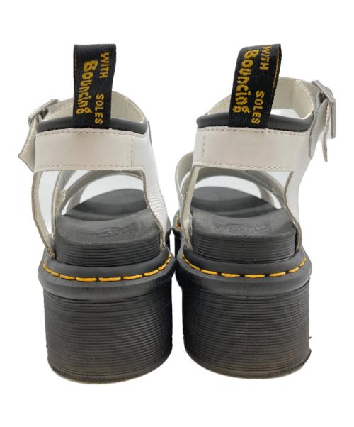 Dr.Martens（ドクターマーチン）Dr.Martens (ドクターマーチン) BLAIRE QUADサンダル ホワイト サイズ:23cmの古着・服飾アイテム