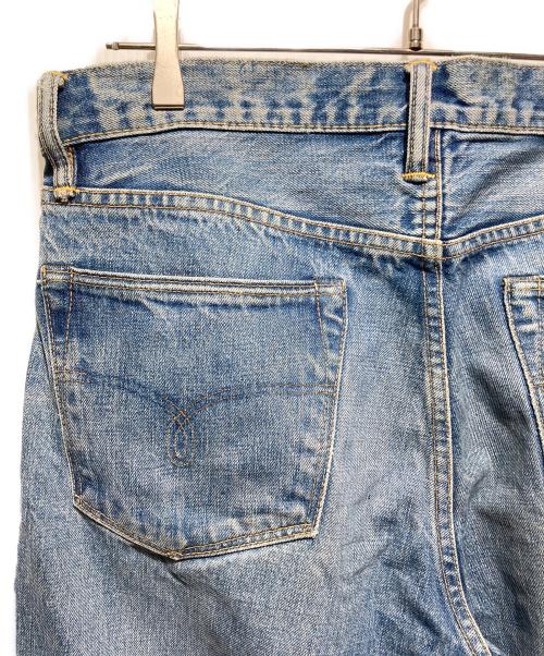 RRL（ダブルアールエル）RRL (ダブルアールエル) RRL刺繍 USA製 ボタンフライデニムパンツ インディゴ サイズ:32の古着・服飾アイテム