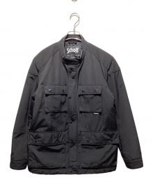 Schott（ショット）の古着「パフミリタリーブルゾン」｜ブラック