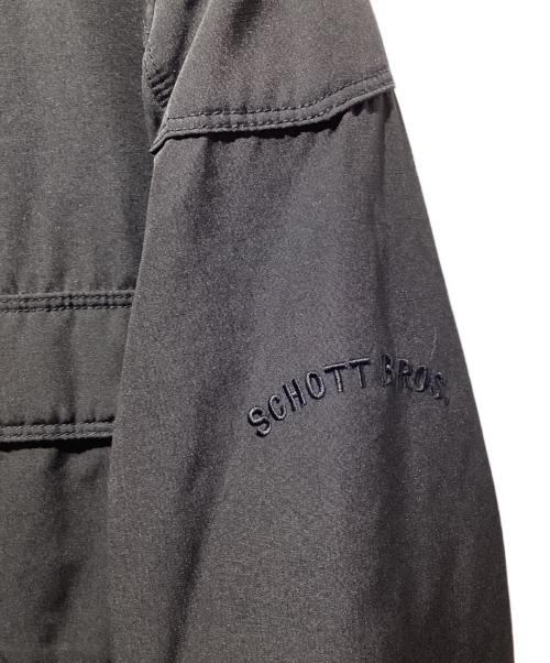 Schott（ショット）Schott (ショット) パフミリタリーブルゾン ブラック サイズ:Ｌの古着・服飾アイテム