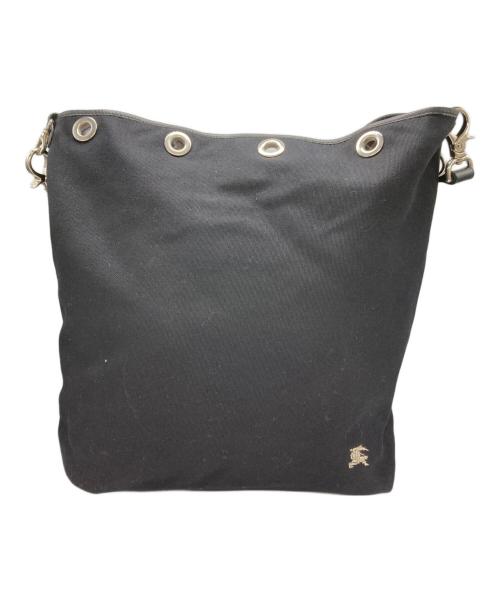 BURBERRY BLUE LABEL（バーバリー ブルー レーベル）BURBERRY BLUE LABEL (バーバリー ブルー レーベル) リバーシブルチェックトートバッグ ピンク×ブラックの古着・服飾アイテム