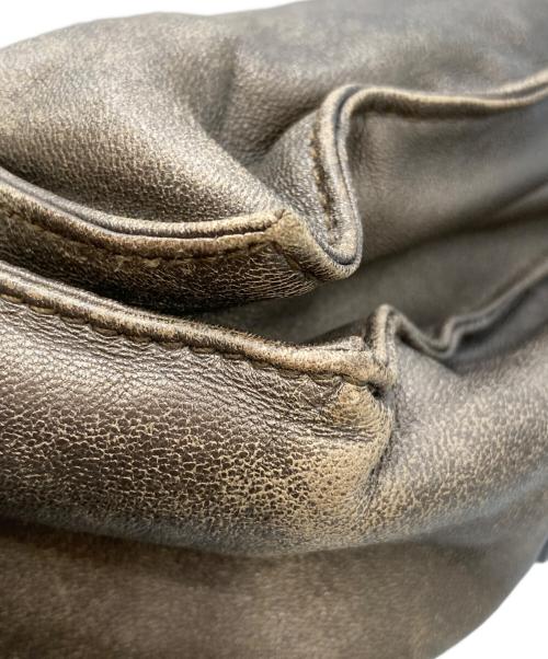 LOEWE（ロエベ）LOEWE (ロエベ) フラメンコショルダーバッグ ブラウンの古着・服飾アイテム