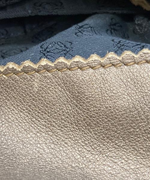 LOEWE（ロエベ）LOEWE (ロエベ) フラメンコショルダーバッグ ブラウンの古着・服飾アイテム