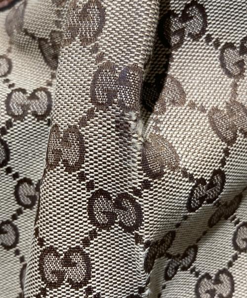 GUCCI（グッチ）GUCCI (グッチ) スーキーGGキャンバストートバッグ ブラウンの古着・服飾アイテム