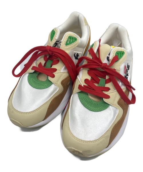 le coq sportif（ルコックスポルティフ）le coq sportif (ルコックスポルティフ) 天下一品 (テンカイッピン) 50周年ローカットスニーカー ベージュ サイズ:23cmの古着・服飾アイテム