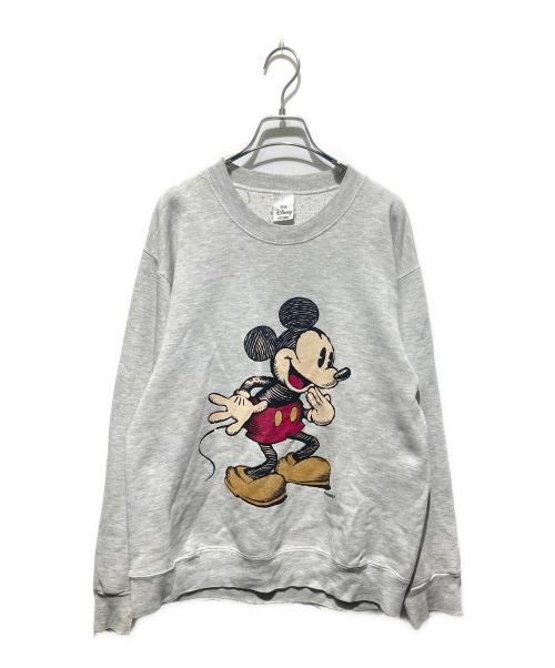 DISNEY（ディズニー）Disney (ディズニー) オールドミッキープリントスウェット グレー サイズ:不明の古着・服飾アイテム