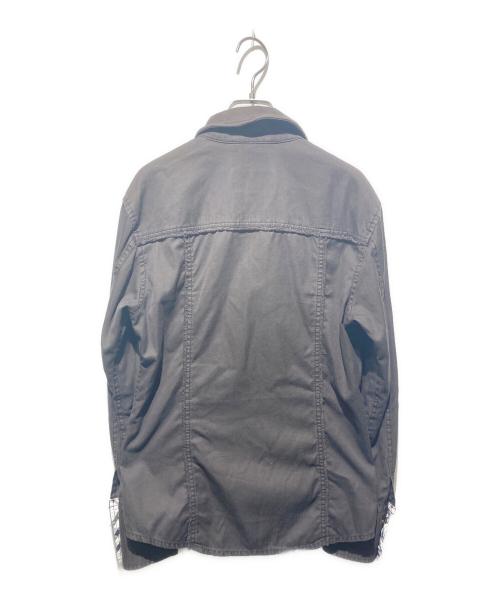 BURBERRY BLACK LABEL（バーバリーブラックレーベル）BURBERRY BLACK LABEL (バーバリーブラックレーベル) 裏地チェックスナップシャツ ブラウン サイズ:Ｍの古着・服飾アイテム