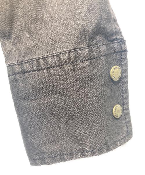 BURBERRY BLACK LABEL（バーバリーブラックレーベル）BURBERRY BLACK LABEL (バーバリーブラックレーベル) 裏地チェックスナップシャツ ブラウン サイズ:Ｍの古着・服飾アイテム