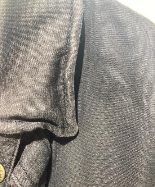BURBERRY BLACK LABEL（バーバリーブラックレーベル）BURBERRY BLACK LABEL (バーバリーブラックレーベル) 裏地チェックスナップシャツ ブラウン サイズ:Ｍの古着・服飾アイテム