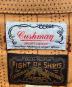 中古・古着 Cushman (クッシュマン) SAMURAI JEANS (サムライジーンズ) DELUXEWARE (デラックスウェア) コラボガチネルシャツ オレンジ サイズ:Ｌ：6000円