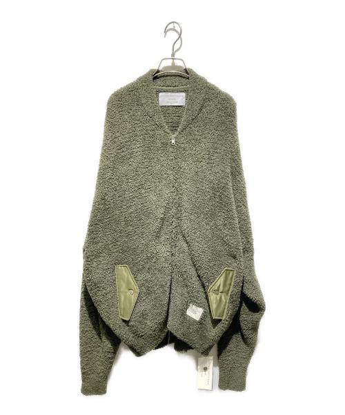 MISTERGENTLEMAN（ミスタージェントルマン）MISTERGENTLEMAN (ミスタージェントルマン) gelato pique (ジェラートピケ) POWDER MA-1 PARKA カーキ サイズ:Ｌの古着・服飾アイテム