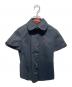 Vivienne Westwood RED LABEL（ヴィヴィアンウエストウッドレッドレーベル）の古着「オーブ刺繍半袖シャツ」｜ブラック