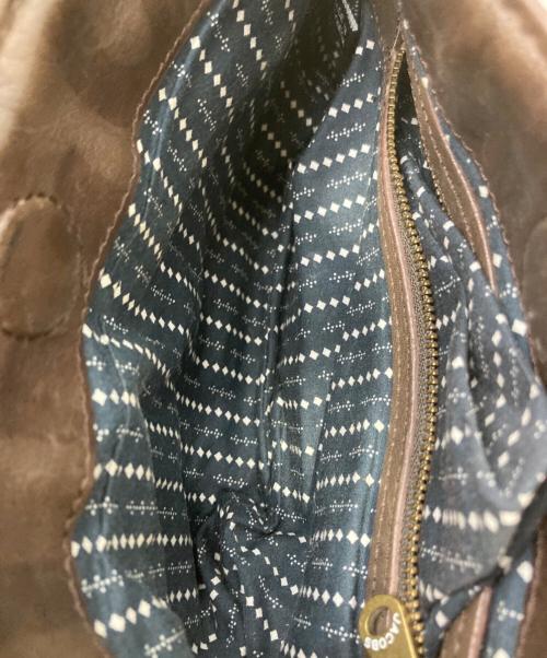 MARC JACOBS（マークジェイコブス）MARC JACOBS (マークジェイコブス) レザーワンショルダーバッグ ブラウンの古着・服飾アイテム