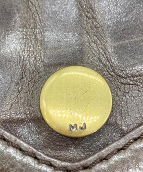 MARC JACOBS（マークジェイコブス）MARC JACOBS (マークジェイコブス) レザーワンショルダーバッグ ブラウンの古着・服飾アイテム