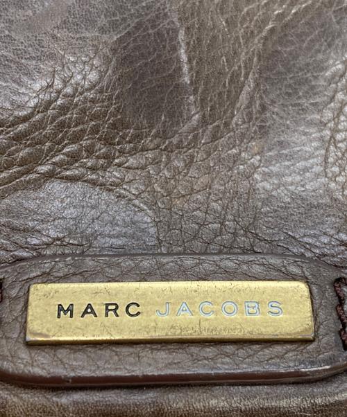 MARC JACOBS（マークジェイコブス）MARC JACOBS (マークジェイコブス) レザーワンショルダーバッグ ブラウンの古着・服飾アイテム